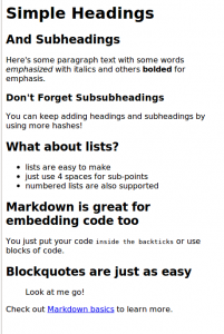 markdown